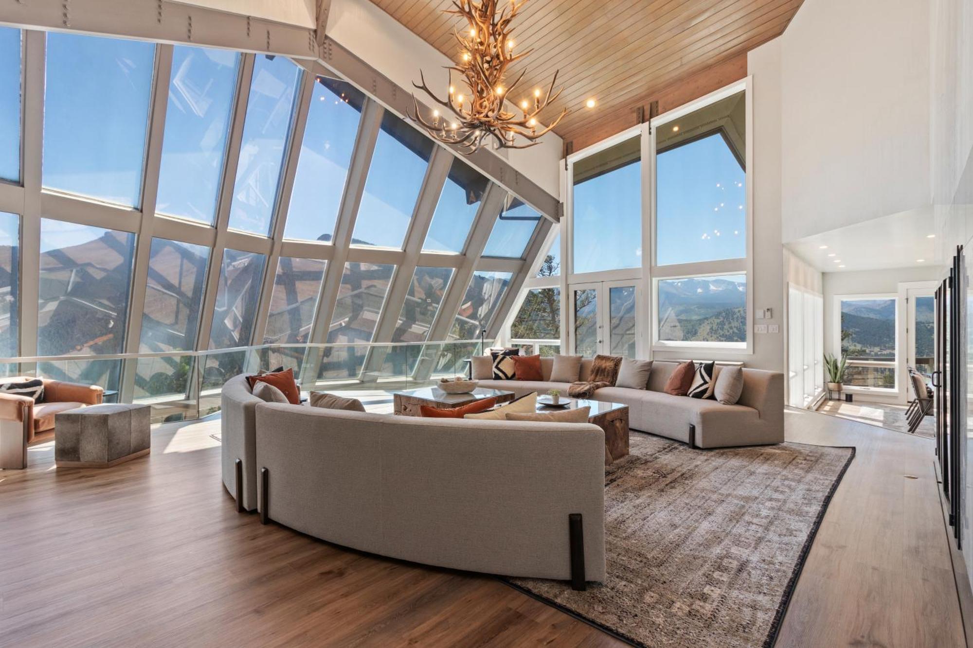 Casa De Cristal-Epic Views-Hottub-Sauna-Sleeps 10-Luxury Linens-Stocked Kitchen Estes Park Luaran gambar